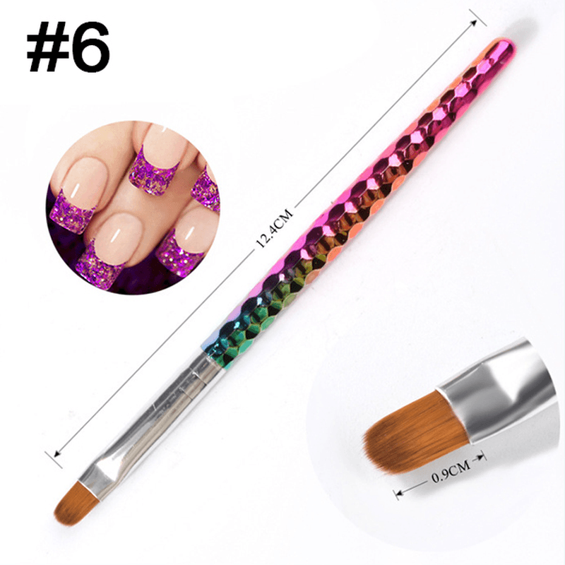 1Pc Nail Art Pen Mermaid DIY Drawing Design and Line Painting Manicure Dotting Tools