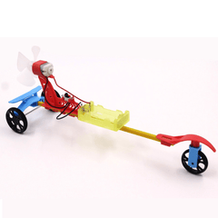 Coche de carreras eléctrico F1 Air Slurry, triciclo eólico, juguete para hacer uno mismo, serie de tecnología, modelo de ensamblaje, juguete para niños, regalo de aprendizaje