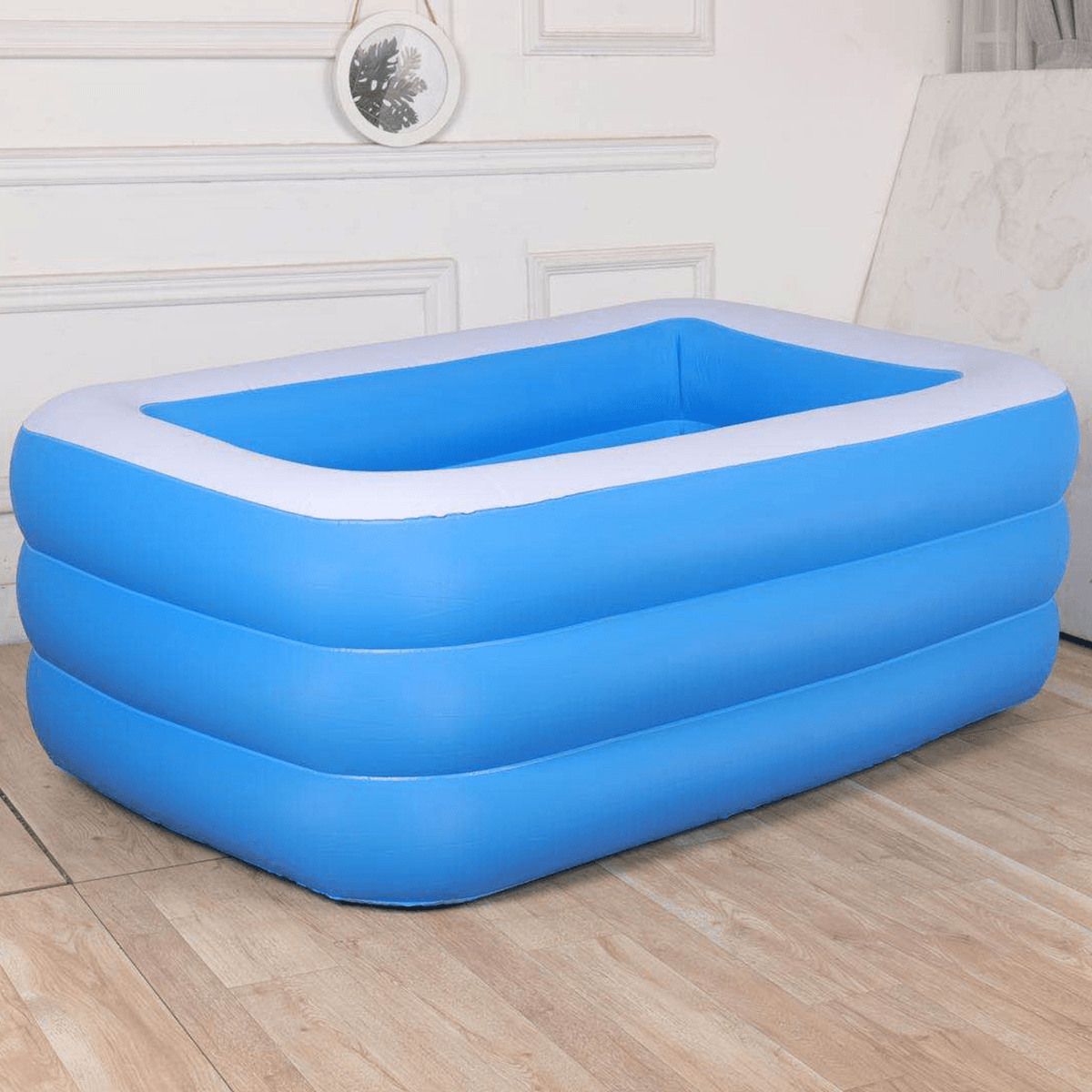 Piscina inflable portátil de 3 capas para adultos y niños, bañera plegable para exteriores e interiores, 1,5/2,1/3,05 m