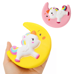 Cartoon Unicorn Moon Pegasus Squishy 11Cm Slow Rising Collection Gift Toy