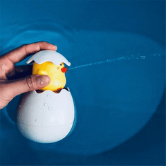 Children Bath Shower Toys Spraying Water Duck Penguim Eggs Cartoon Cute Bathroom Showering Toy