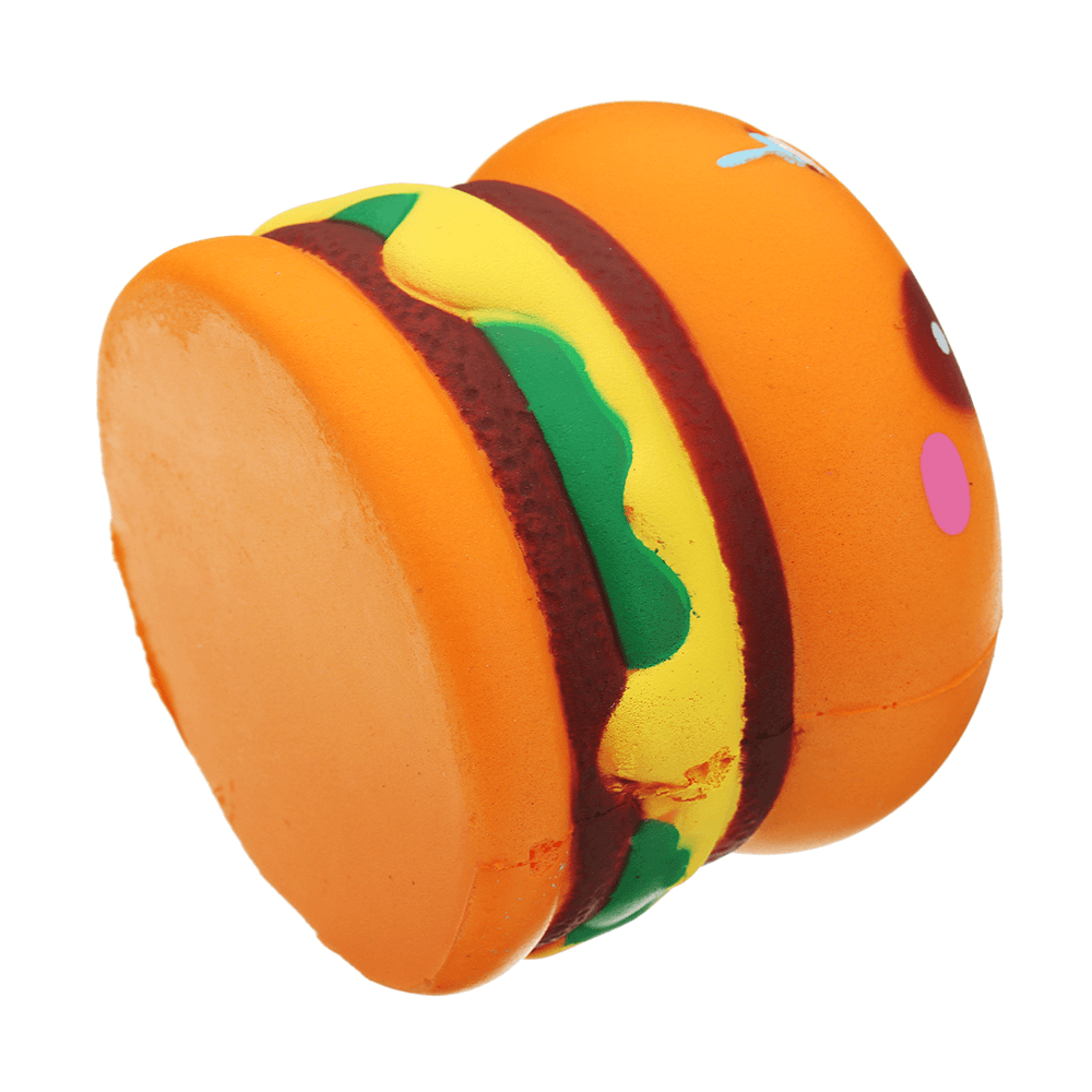 Burger Cat Squishy 8*8.5 CM Slow Rising Collection Gift Soft Fun Animal Toy