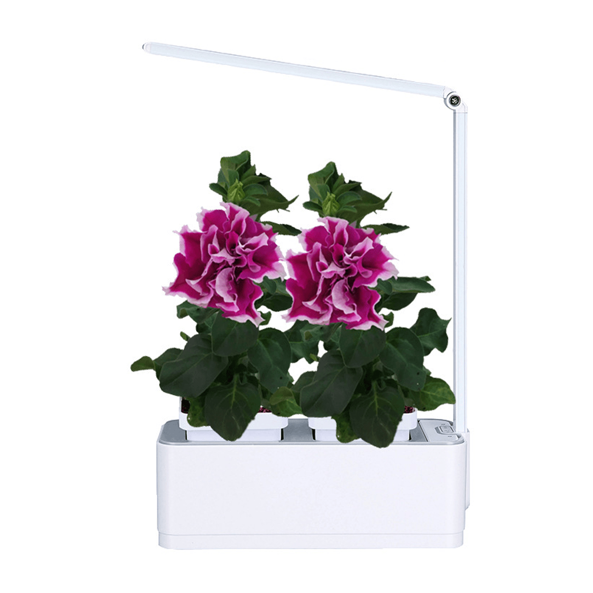 8W Intelligent Automatique Arrosage Pot LED Hors-Sol Hydroponique Pot De Fleur Lampe De Croissance Des Plantes D'intérieur Décoration De La Maison