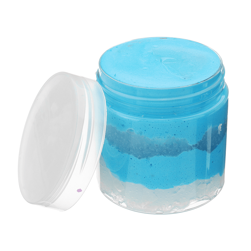 100 ml de pâte à modeler moelleuse en forme de flocon de neige pour bricolage, jouet anti-stress