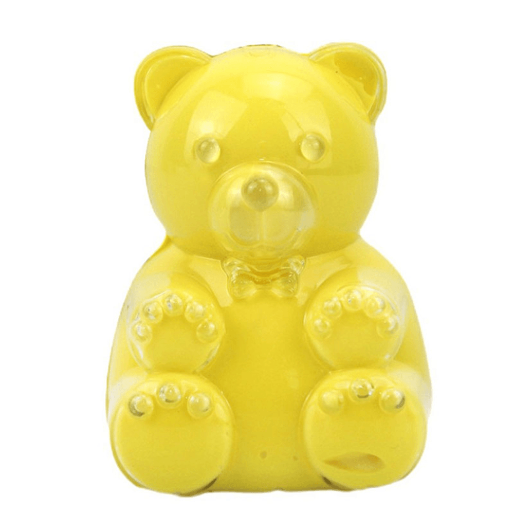 Ours de simulation de slime Areedy Bear et cubes de sucre et accessoires pour ours avec coffret de couleurs, jouets d'intérieur