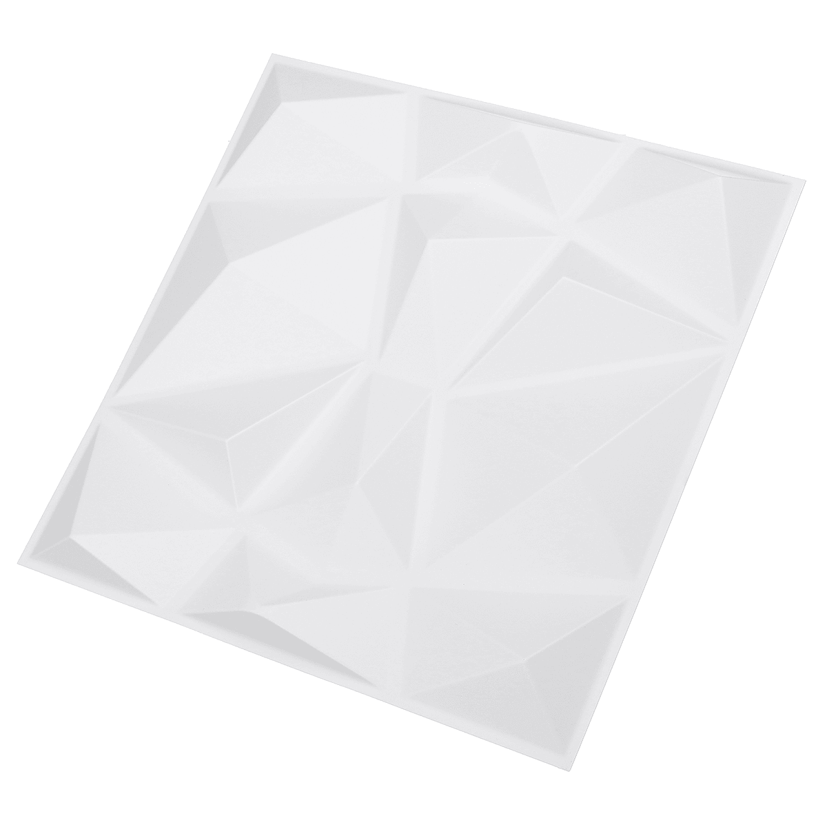 Lot de 12 panneaux muraux en PVC 3D en relief pour décoration de maison, 30,5 x 30,5 cm 