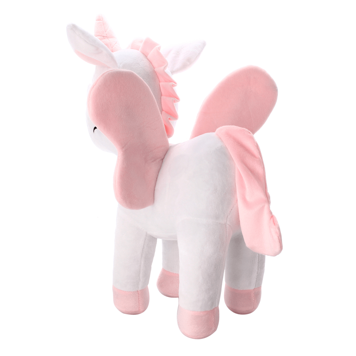 Peluche de unicornio gigante suave de 16 pulgadas, muñeco de animal, regalo para niños, accesorios para fotos