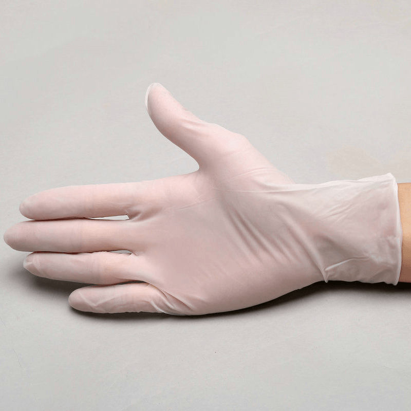 Guantes de protección desechables de nitrilo, 100 unidades, guantes de látex sin polvo y antigotas