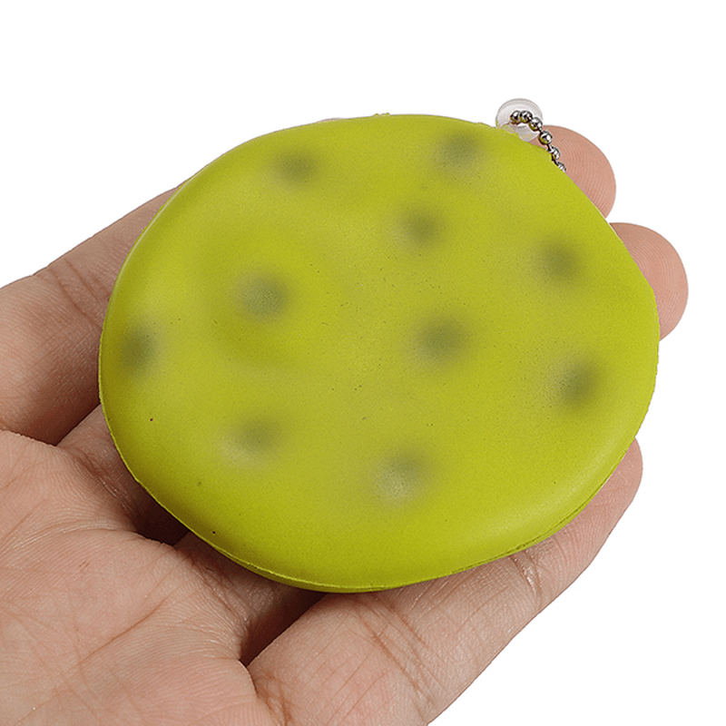 Colgante de galleta con sonido blando de 6 cm, estilo japonés, regalo para niños con embalaje