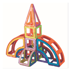 Paquet de blocs de construction magnétiques 110/120/128 pièces Puzzle éducatif précoce pour enfants Jouets variés