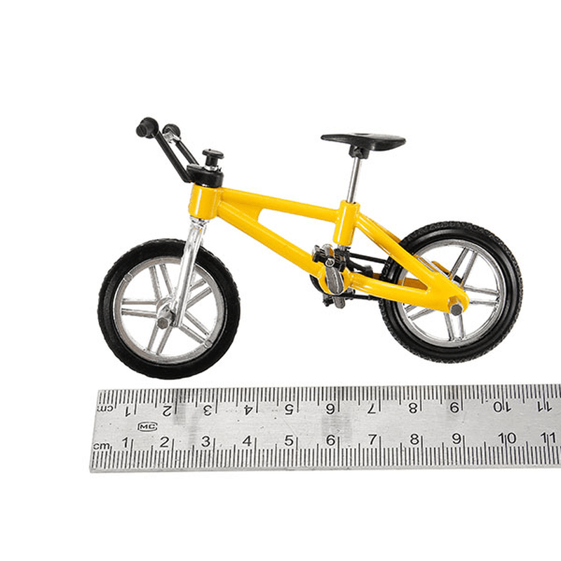 Mini bicicleta de aleación de simulación creativa, carretilla elevadora de dedo, juguete multicolor, regalo para niños, deportes