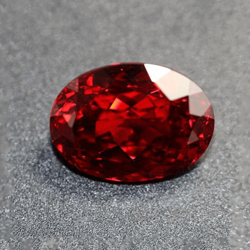 Rubis rouge sang de pigeon de 13,89 ct non chauffé 12 x 16 mm, diamant taille ovale VVS, pierres précieuses en vrac décoratives