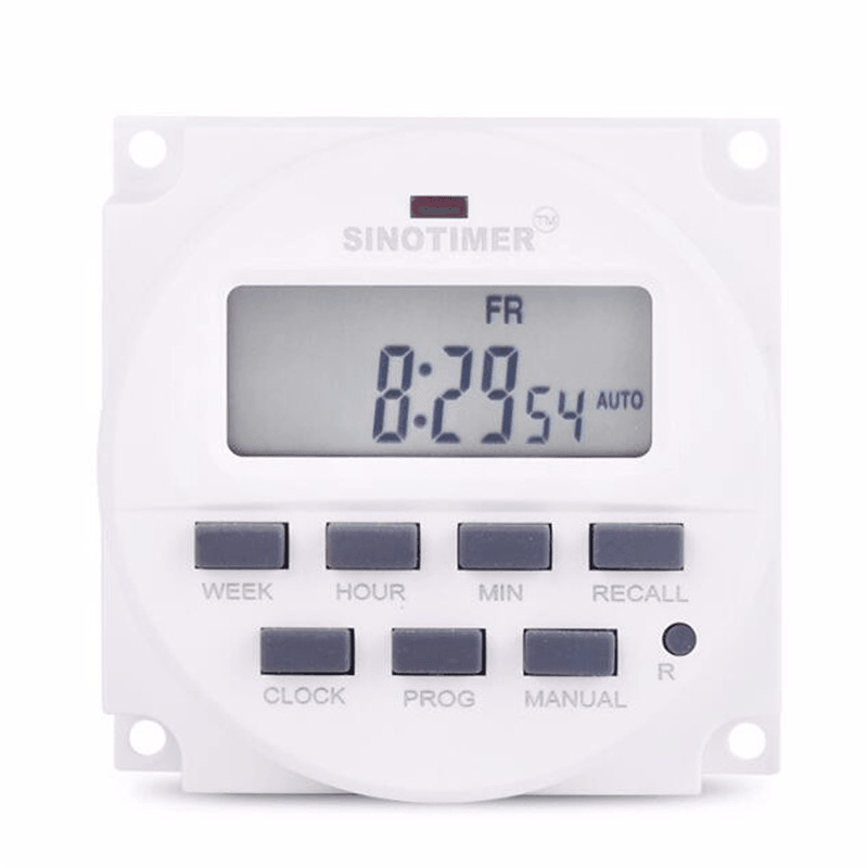 12V 24V 110V 220V Programmable Memory Plant Yard Lamp Timer Automatic Cycle Time Controller