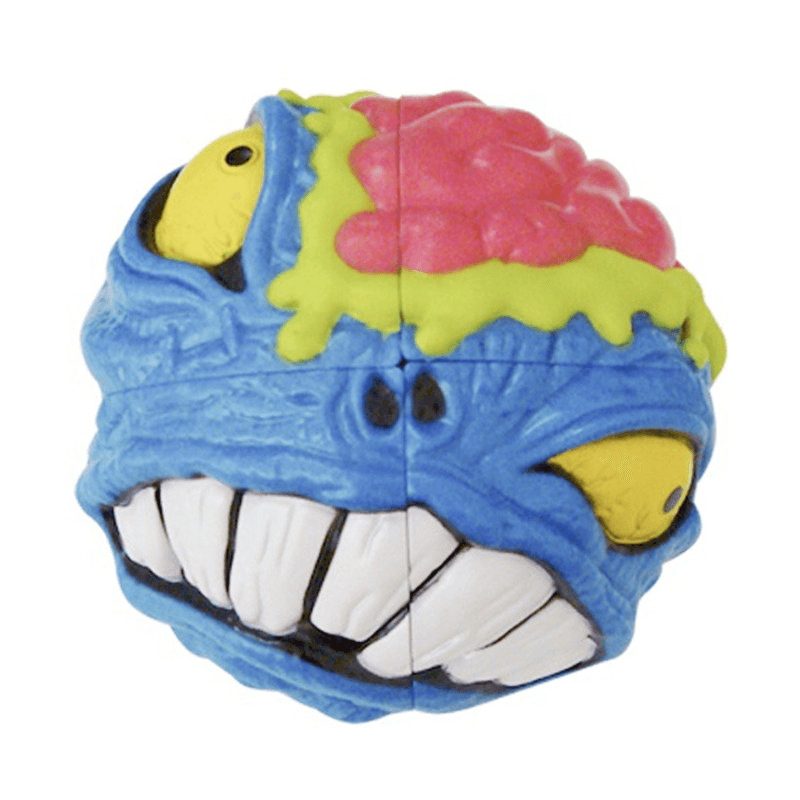 Cubo de bolsillo estilo dibujos animados Fidget Skull Segundo orden Reduce el estrés Regalo Divertido Niños Adultos Juguetes