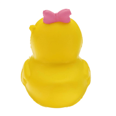 Cartoon Yellow Duck Squishy 9.5*8CM Slow Rising with Packaging Collection Gift Soft Toy