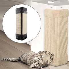 Tablero rascador colgante para pared de 19'' para gatos, tapete, poste, juguetes para mascotas, suministros