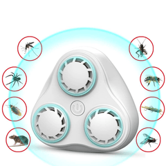 BG310 Répulsif électronique à ultrasons pour moustiques, souris, araignées, rongeurs et insectes