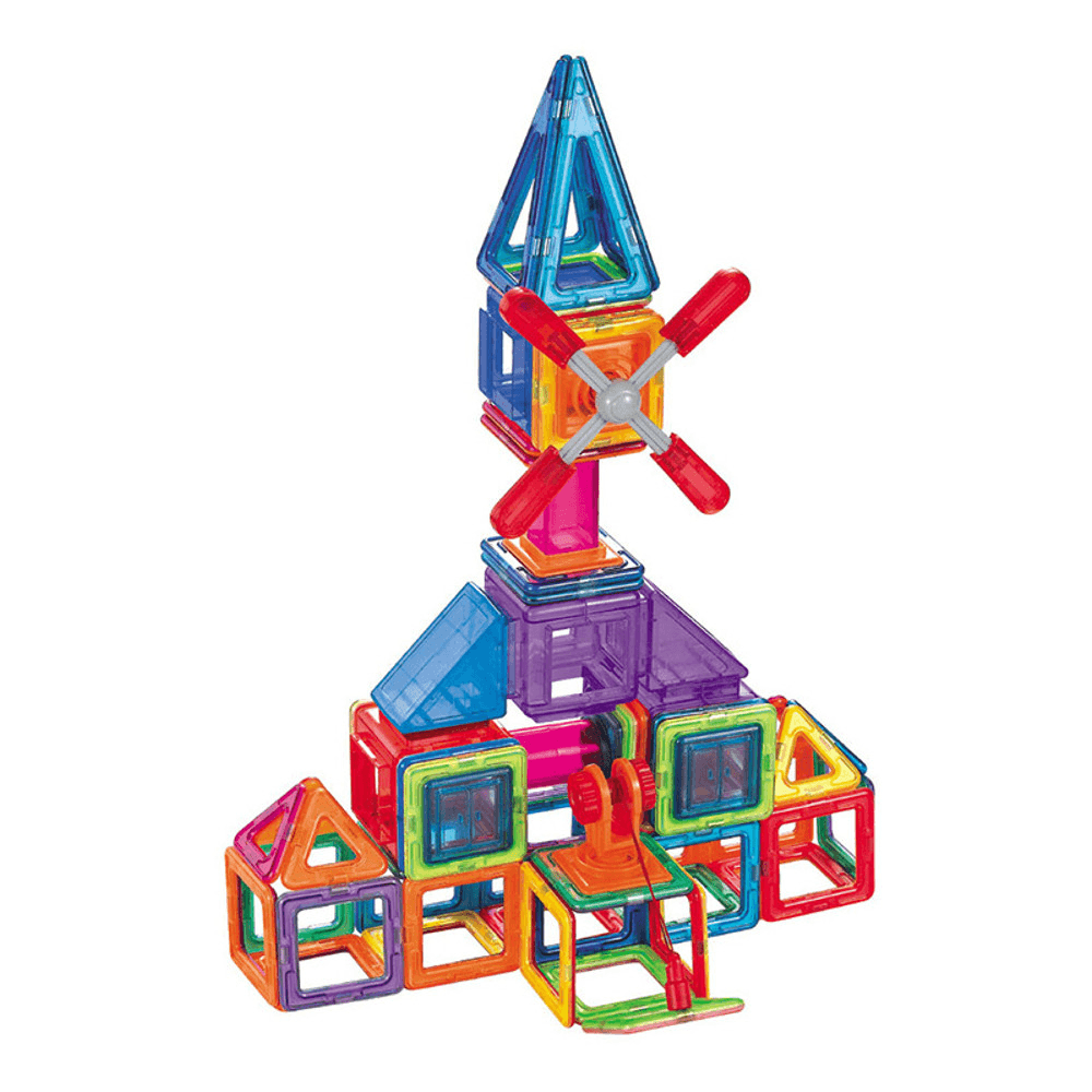 Paquet de blocs de construction magnétiques 110/120/128 pièces Puzzle éducatif précoce pour enfants Jouets variés