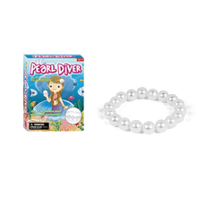 Bracelet de perles en coquillages en plastique archéologiques à faire soi-même, jouets pour enfants