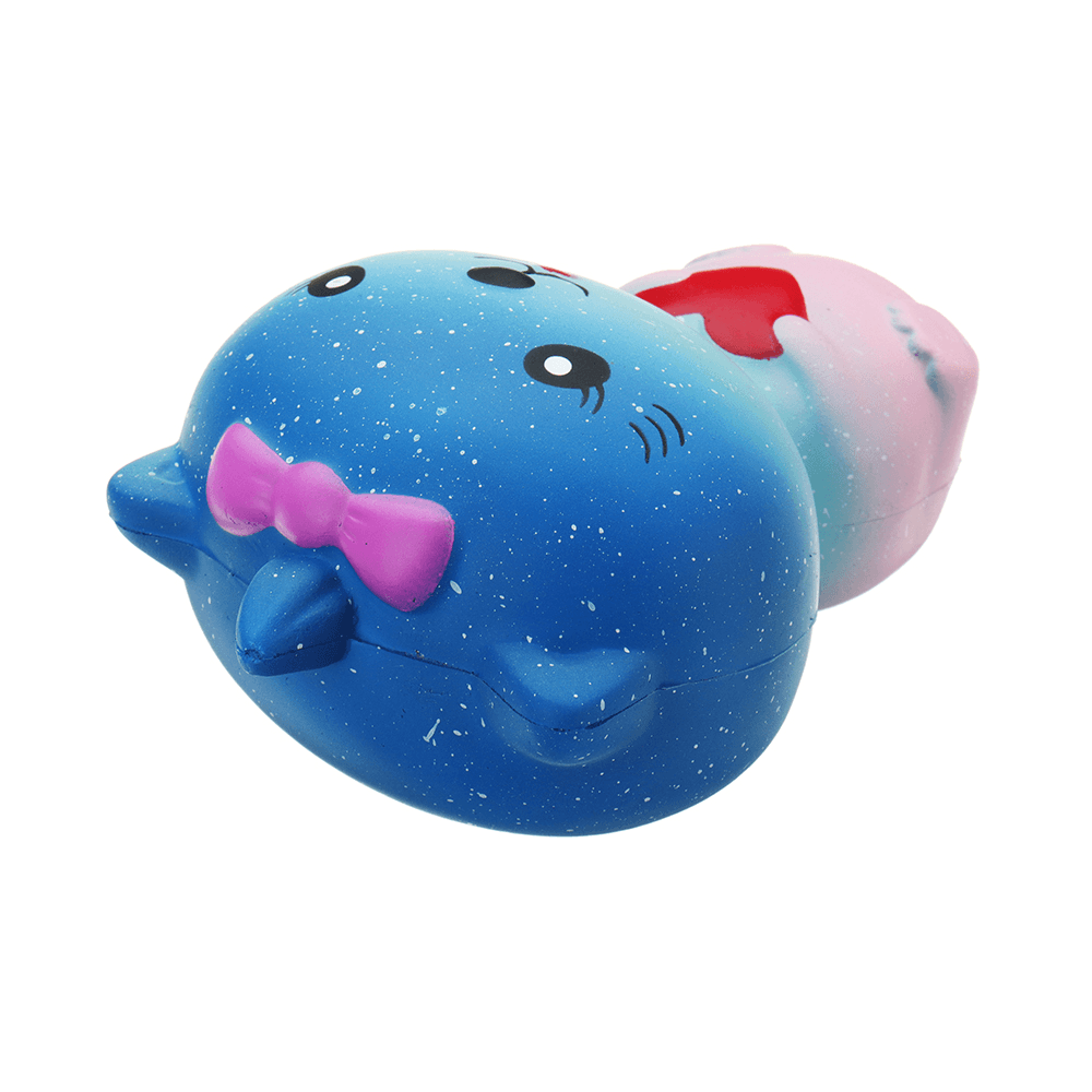 Squishy Chat Galaxy 13*9*7CM Remontée Lente avec Emballage Cadeau Collection Peluche