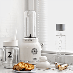 Presse-agrumes rétro ECX pour aliments et lait, machine multifonction pour jus de fruits et légumes, mixeur portable