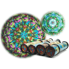 21Cm Rotating Kaleidoscopes Colorful World Preschool Toys Style Random Best Kids Gifts