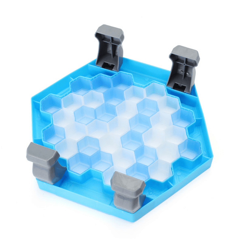 FUNTOK save Penguin Ice Kids Puzzle Game Break Ice Block Hammer Trap Party Toy Pretend Icebreaker