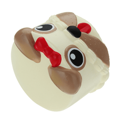 Dog Head Squishy 9*6CM Slow Rising with Packaging Collection Gift Soft Toy