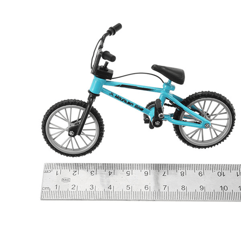 Mini bicicleta de aleación de simulación creativa, carretilla elevadora de dedo, juguete multicolor, regalo para niños, deportes