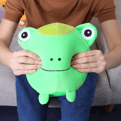 22Cm 8.6Inches Huge Squishimal Big Size Stuffed Frog Squishy Toy Slow Rising Gift Collection