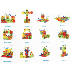 82Pcs Children'S Electric Variety Building Blocks Assemble Electronic Gear Splicing Assembling Jigsaw Puzzle Plastic Toys