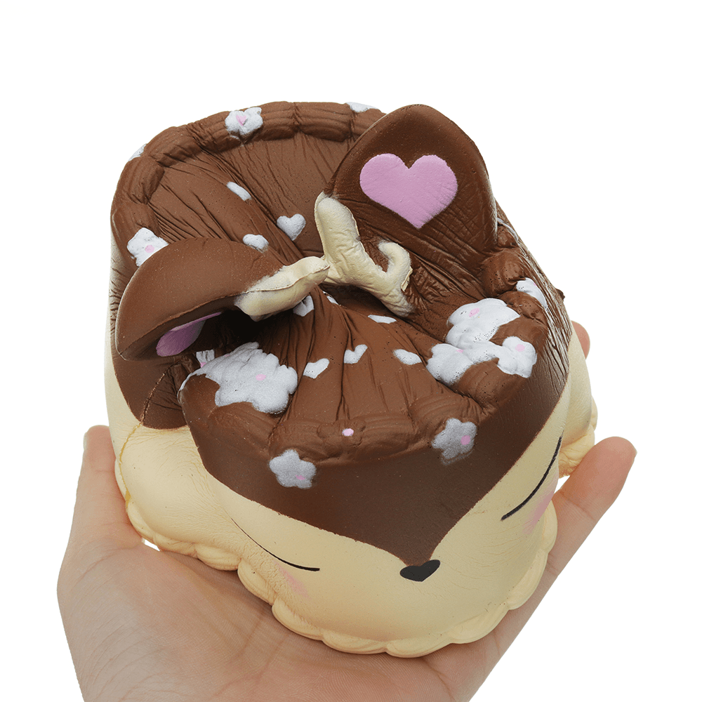 Antler Cake Squishy Toy 11.5*12.5 CM Slow Rising with Packaging Collection Gift