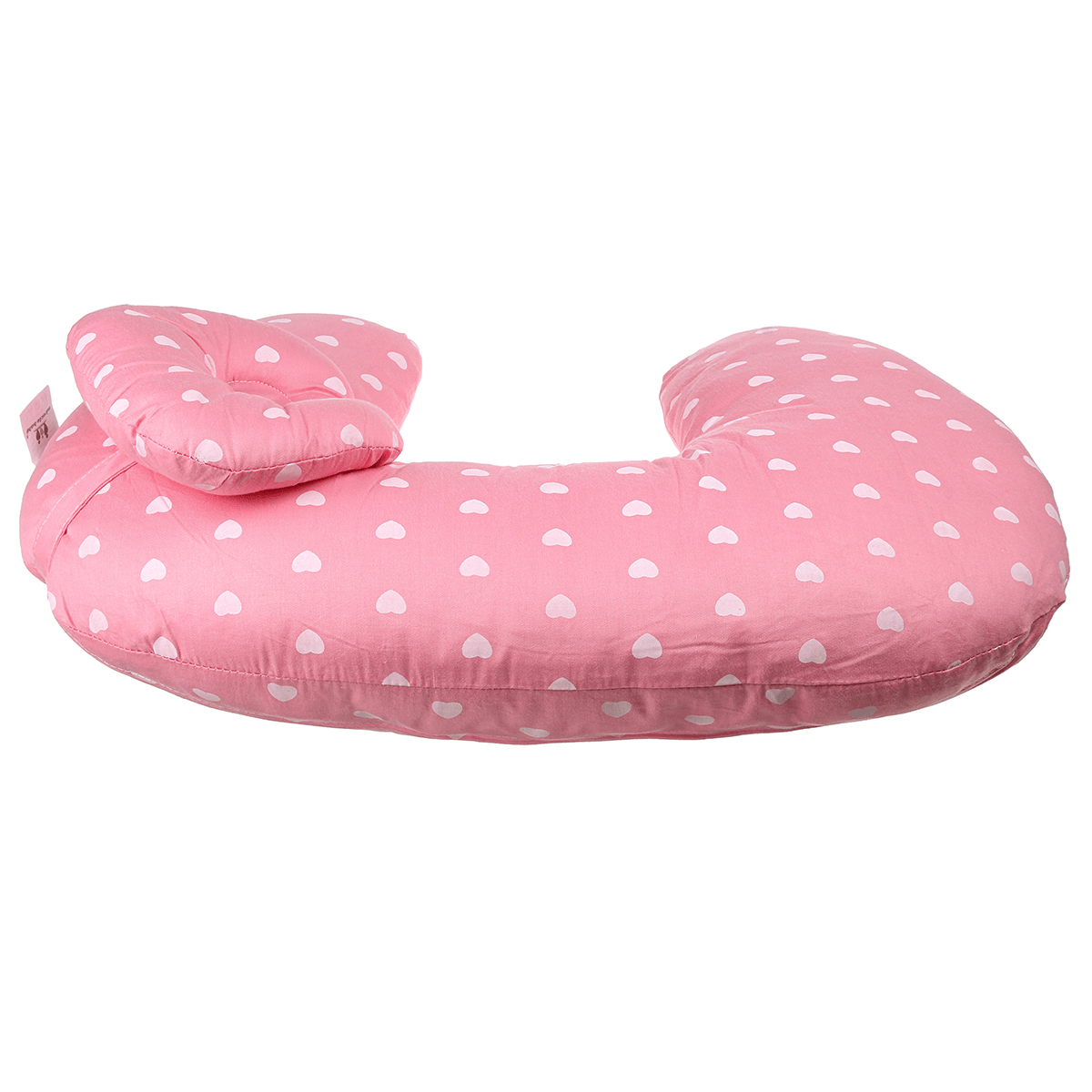 Almohadas para cuna de bebé, cojín anticabeza plana para recién nacidos, soporte antivuelco para el cuello