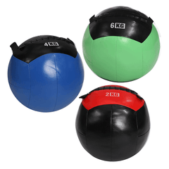 Pelota de equilibrio para fitness con peso de 2/4/6 kg, de poliuretano suave, para entrenamiento inelástico y para gimnasio