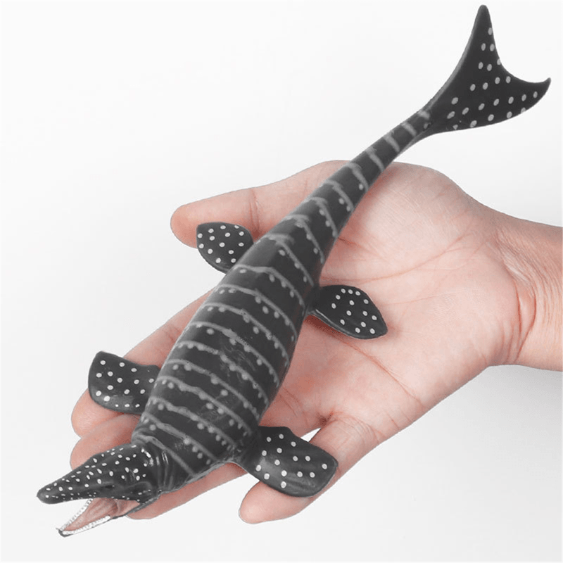 Modelo de dinosaurio Mosasaurus de 28 x 9,5 x 4,5 cm, simulación de animales, juguetes para niños