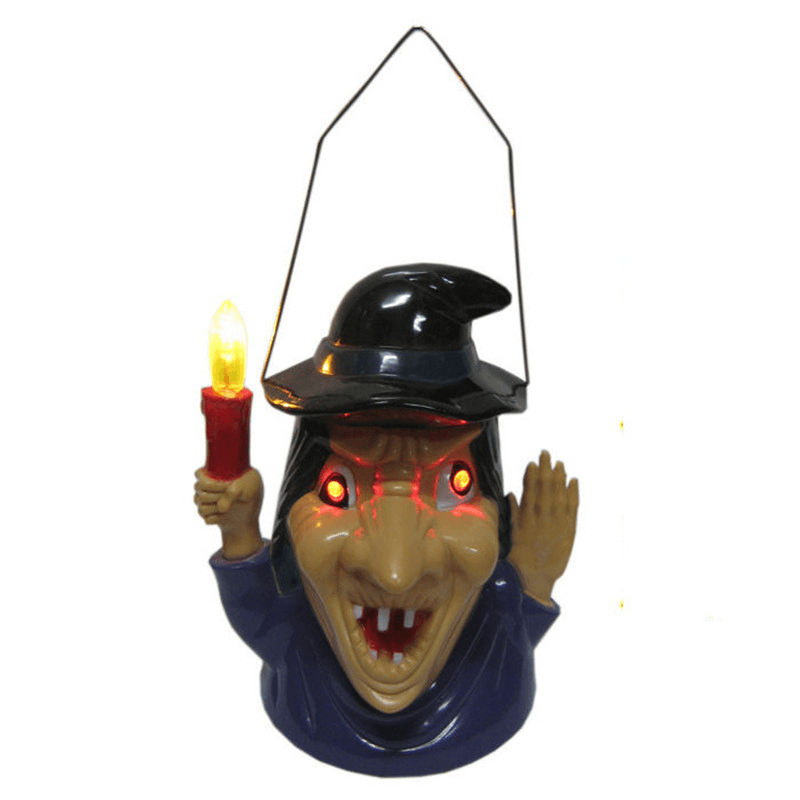 Suministros de decoración del hogar para fiestas de Halloween, lámpara fantasma luminosa portátil, juguetes para niños, regalo para niños