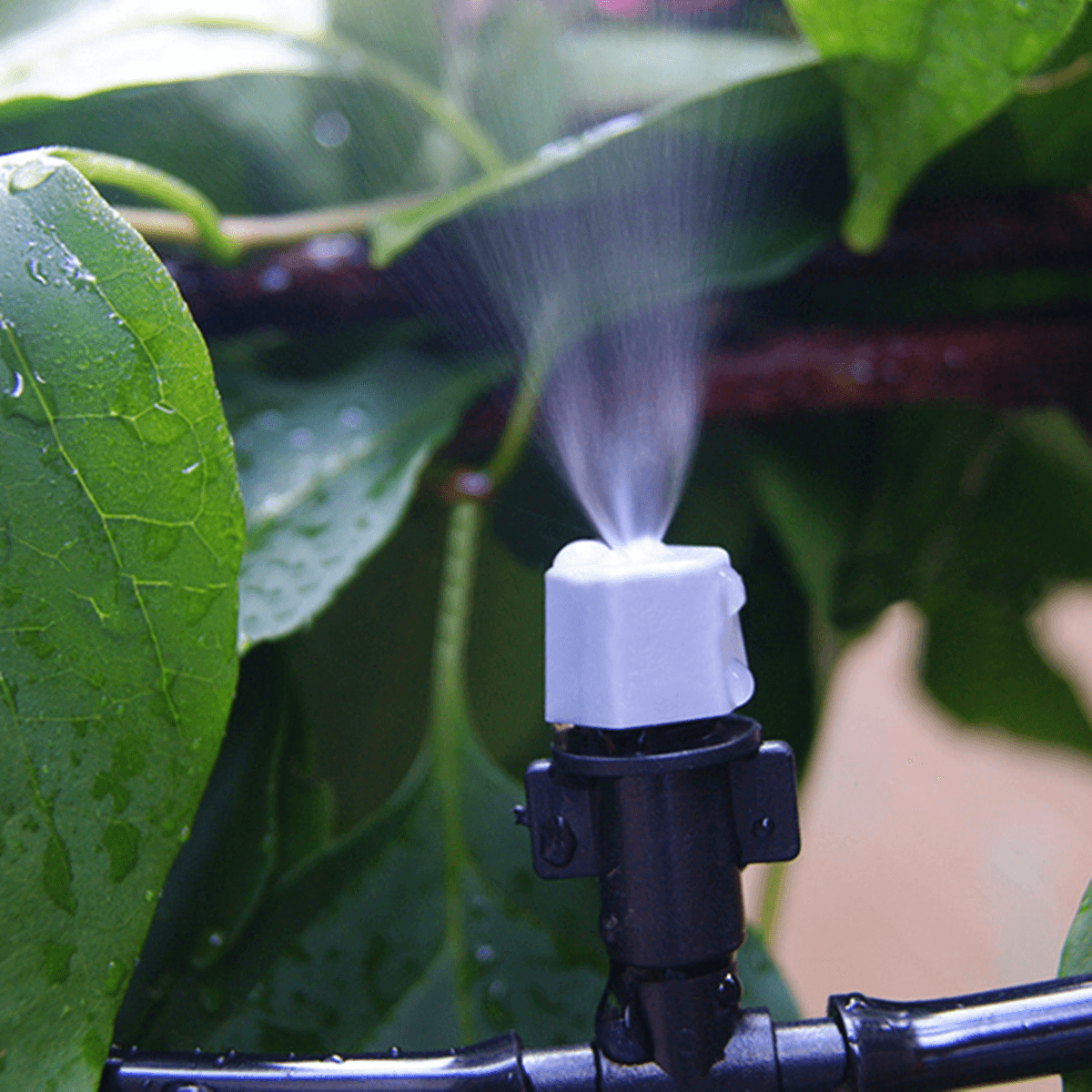 10M 33Ft Gardening Plant Micro Drip Irrigation System Patio Atomization Micro Sprinkler Cooling Kit