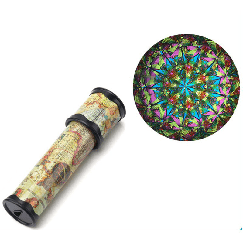 21Cm Rotating Kaleidoscopes Colorful World Preschool Toys Style Random Best Kids Gifts