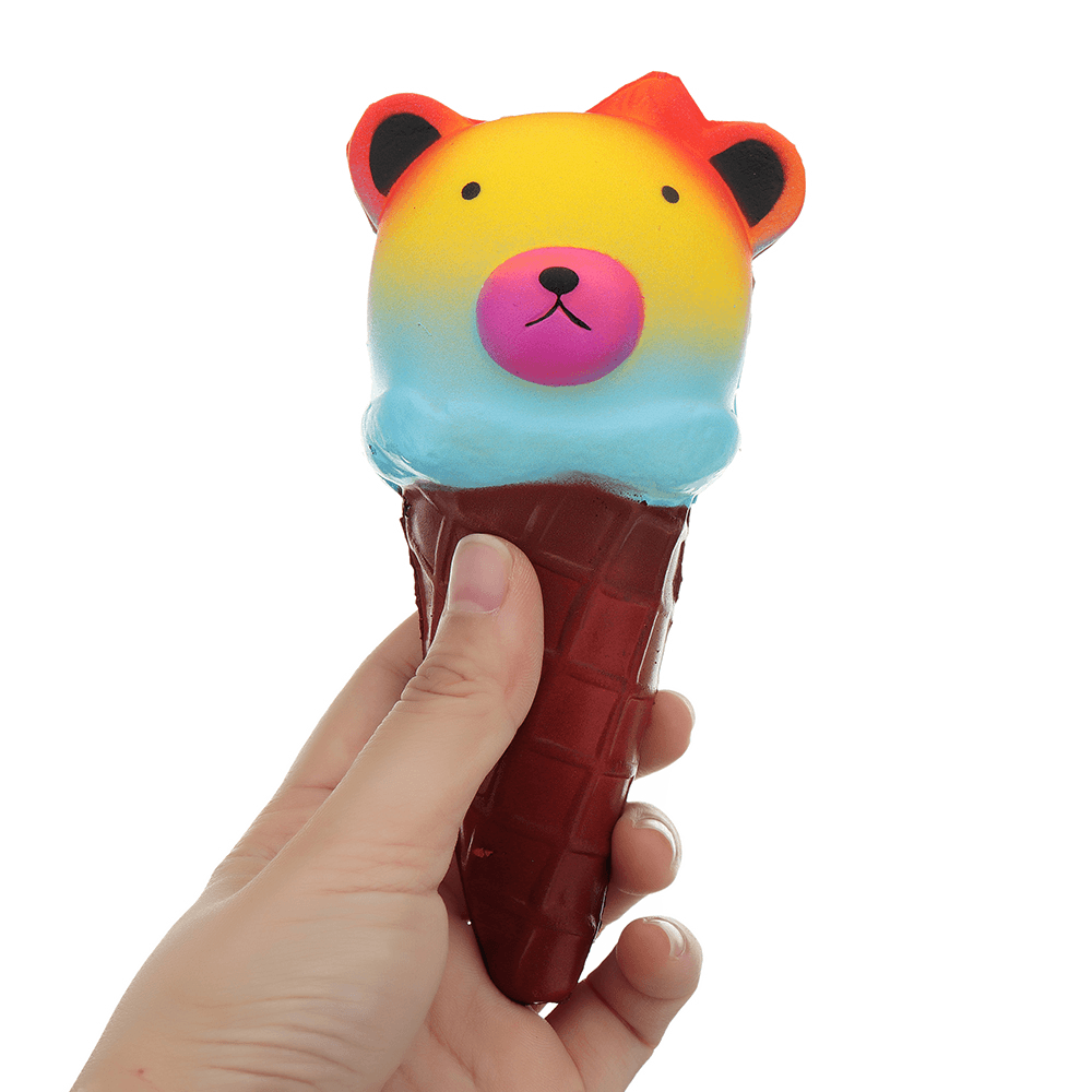 Bear Ice Cream Squishy 16CM Slow Rising Collection Gift Soft Toy