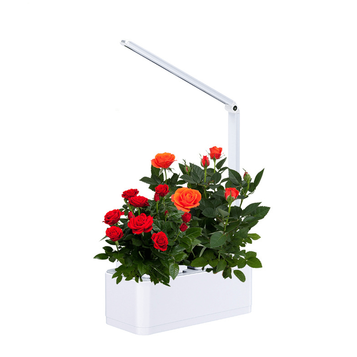 8W Intelligent Automatique Arrosage Pot LED Hors-Sol Hydroponique Pot De Fleur Lampe De Croissance Des Plantes D'intérieur Décoration De La Maison