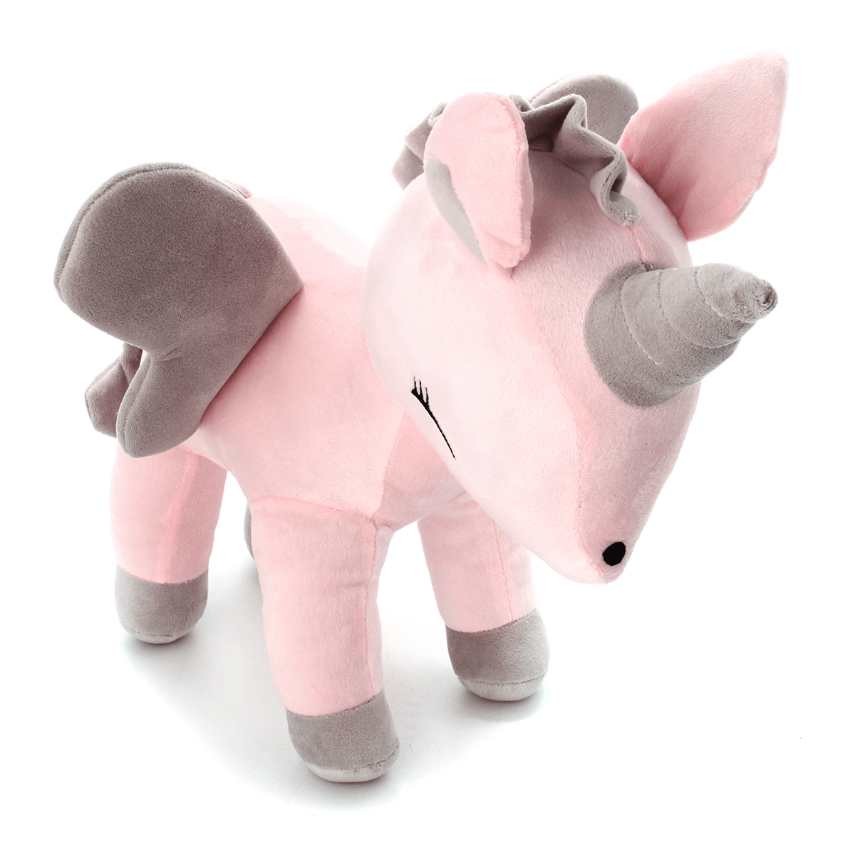 Peluche de unicornio gigante suave de 16 pulgadas, muñeco de animal, regalo para niños, accesorios para fotos