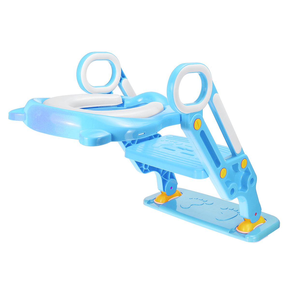 Escalera auxiliar para inodoro de 380 x 180 x 80 mm, asiento de entrenamiento para ir al baño para niños