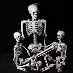 90Cm Human Skeleton Scary Bones Poseable Hanging Halloween Prop Party Decorations