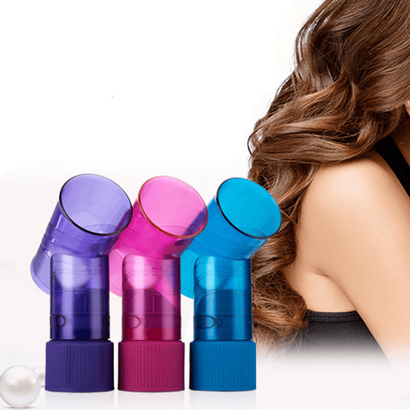 Secador de pelo con rizo giratorio de 4 colores, difusor de rizos, tubo mágico, herramientas para peinar el cabello