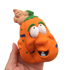 Gigglebread Halloween Pumpkin Squishy 11.5*8*7.5CM Licensed Slow Rising with Packaging