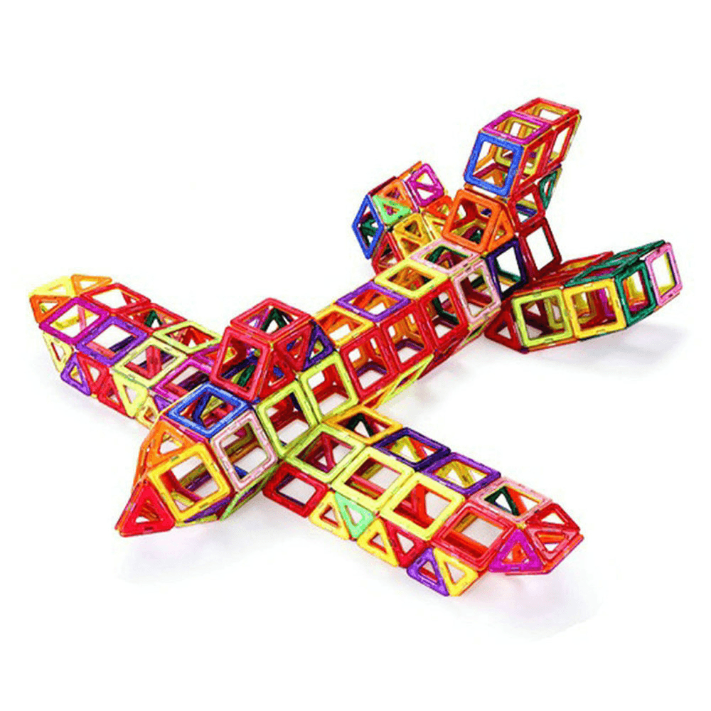 Paquet de blocs de construction magnétiques 110/120/128 pièces Puzzle éducatif précoce pour enfants Jouets variés