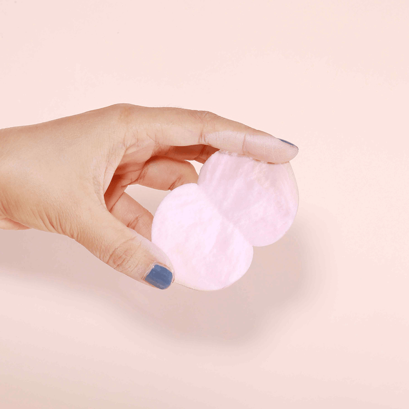 Lot de 3 éponges à maquillage en forme de pêche de couleur rose avec impression de sourire pour une utilisation humide et sèche