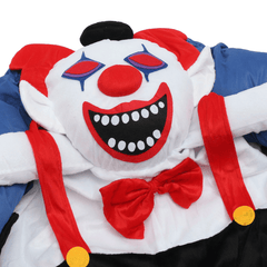 Costume de mascotte unisexe de clown diable et nain Carry Me Fancy Piggy Back Ride on Dress Pantalon de fête