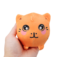 Jouet en peluche Squishamals Tiger Squishy en mousse de 3,5 pouces, pendentif en peluche à remontée lente