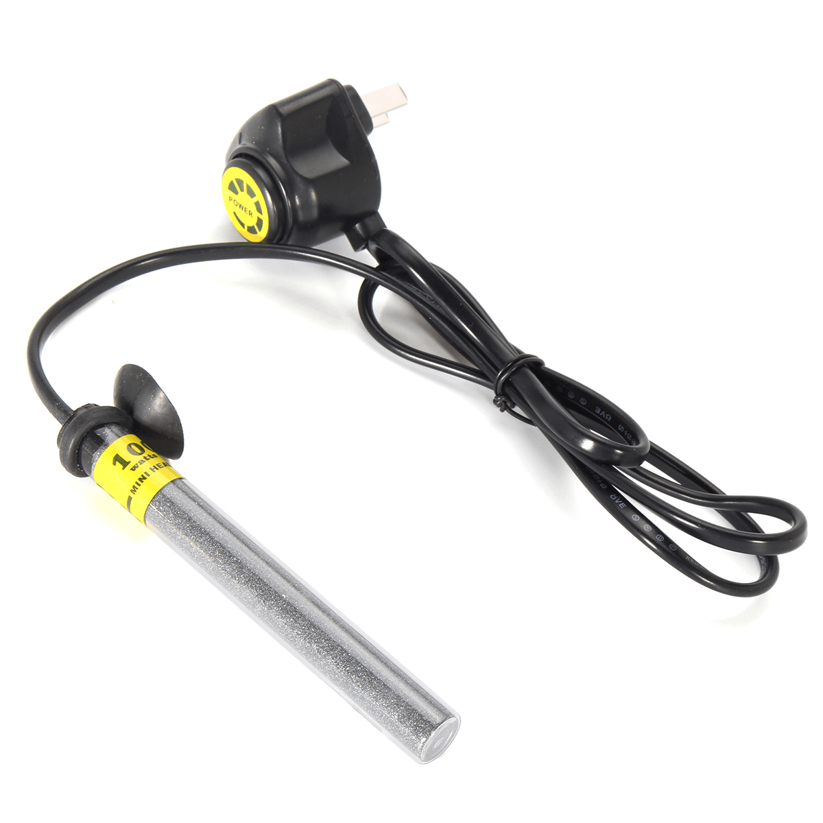 Chauffe-eau submersible pour aquarium mini 20-100 W Thermostat réglable